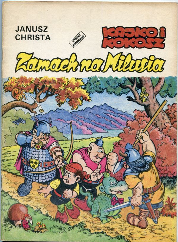 Okładka komiksu z cyklu Kajko i Kokosz